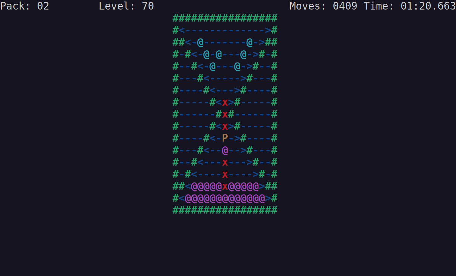 Sokoban Gameplay - Pack 02 - Level 70